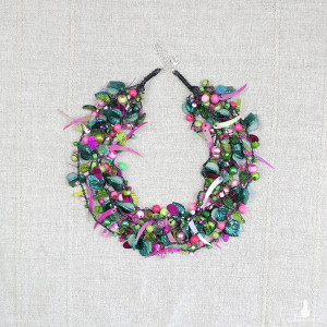 6877 🌸 Tropikalny raj na Twojej szyi! 🌺