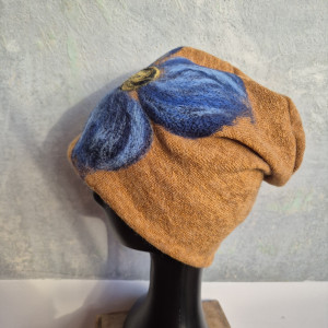 Czapka wełniana  ostatnia miodowa