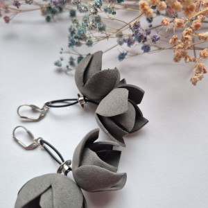 Kolczyki kwiaty leciutkie