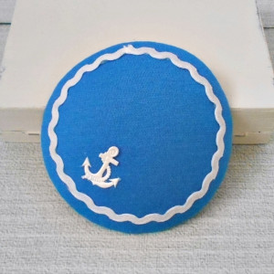 Fascynator z kotwicą