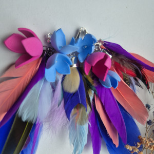 Kolczyki  lub klipsy koła szaleństwo