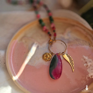 Naszyjnik "Kwiaty we włosach"