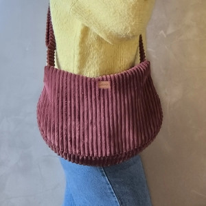 Torba sztruksowa Indianka miedziana