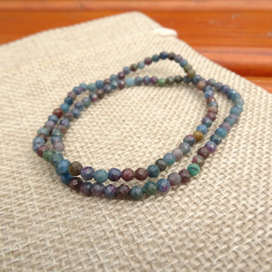 Bransoletka z kamienii Rubin w kianicie