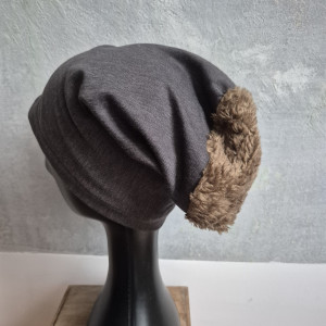 Czapka szara Smerfetka