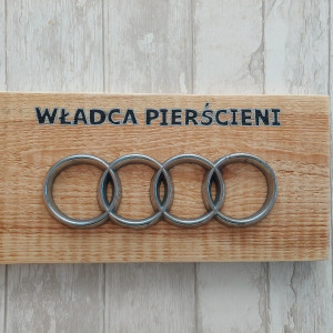 Tabliczka władca pierścieni - prezent dla miłosnika marki