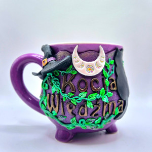 Kubek 3d KOCIA WIEDŹMA