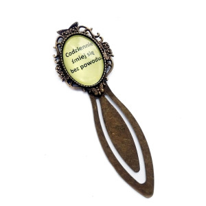 Zakładka do książki z dedykacją