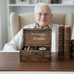 Pudełko na zegarki, bransoletki i łańcuszki, Drewniane na zegarki, bransoletki i łańcuszki