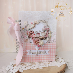 Przepiśnik, notes kulinarny, prezent dla babci, Dzień Babci "Donut" GOTOWY