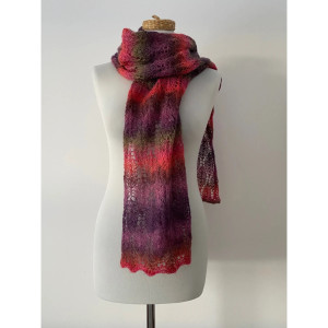 Szalik Moherowy Handmade Oneki