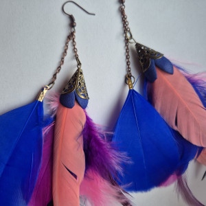 klipsy pióra szaleństwo