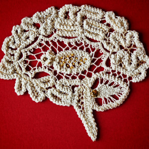 Mózg - koronka renesansowa