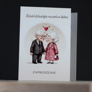 Zaproszenie - 60 rocznica ślubu