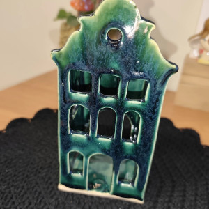 kamieniczka ceramiczna - lampion