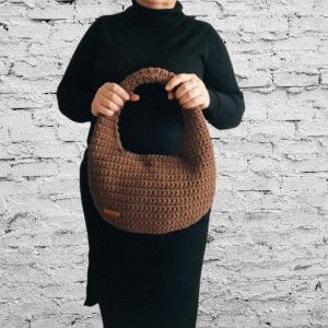 Torebka na ramię okrągła,damska torebka zapinana