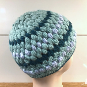 Nowa, oryginalna, ręcznie wykonana czapka zimowa (szydełko)