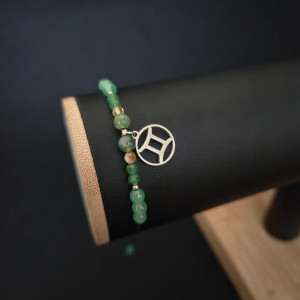 Bransoletka Zodiakalna Bliźnięta - wersja ze srebrem