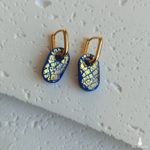 "Tori"no.2 - kolczyki z gliny polimerowej.