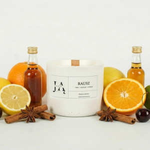 Świeca zapachowa w pojemniku | Ręcznie robiona | RAUSZ