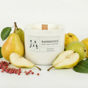 Świeca zapachowa w pojemniku | Ręcznie robiona | RANDEZVOUS