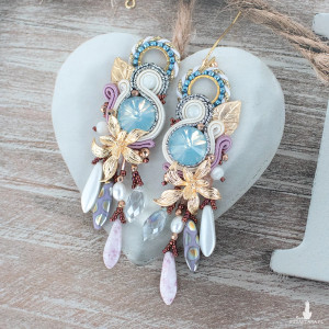 Kolczyki sutasz Winter Sunset