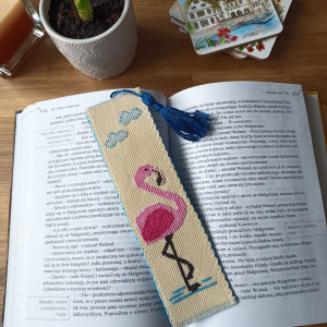 Zakładka do książki flaming