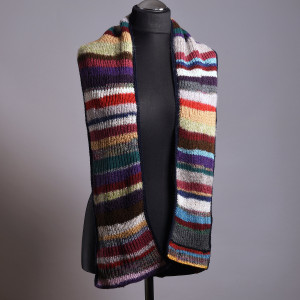 Prawe dwie# szal wełniany# szal dla niej #szal dla niego#kolorowy#obustronny#zrobiony ręcznie#zrobiony na drutach