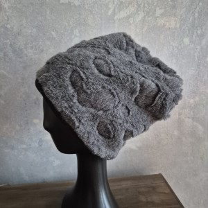 Futrzana  sztuczne futro smerfetka