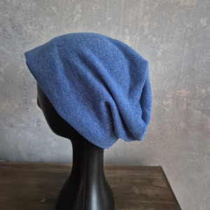 Czapka Smerfetka niebieska unisex zimowa