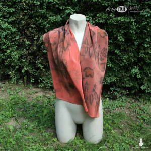 Szal Eko-druk XIII / jedwab