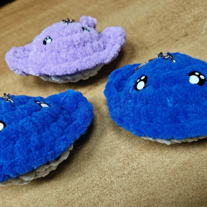 Pluszowe płaszczki (breloki)