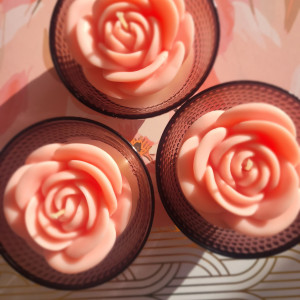 Świeca sojowa- róża