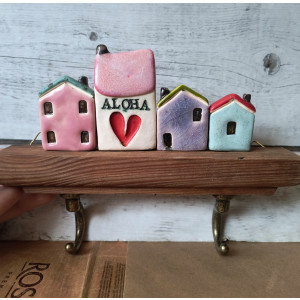 Wieszak z domkami Aloha