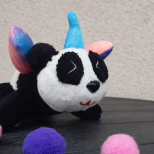 Pandorożec, panda, wróżka, jednorożec, maskotka