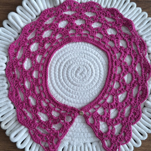 Szydełkowy kołnierzyk