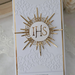 Zaproszenia na Pierwszą komunię dla dziewczynki