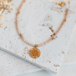 Naszyjnik kamień słoneczny