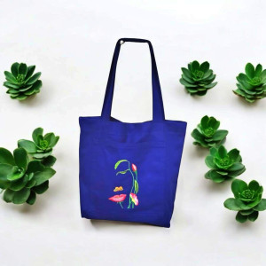 Bawełniana torba z haftem