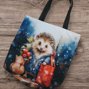 Torba zakupowa wodoodporna jeż