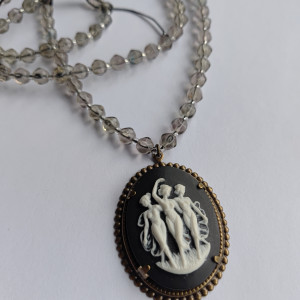 Naszyjnik Camea Trzy Gracje Wisior