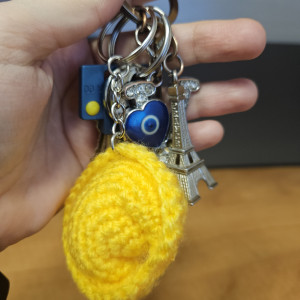 Pielmieszek ręcznie robiony brelok