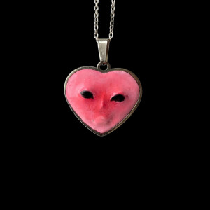 Naszyjnik w kształcie serca
