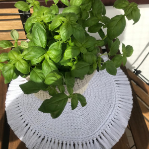 Podkładka na stół , boho,okrągła podkładka 24cm.NA ZAMÓWIENIE