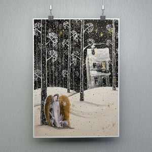 Plakat "Nie musisz robić wielkich rzeczy..." 30x42 cm