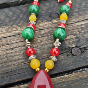 ,,kolorowy naszyjnik,,