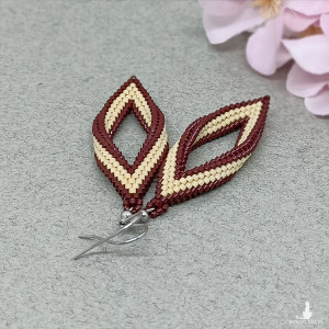 KOLCZYKI KORALIKOWE JACKIE