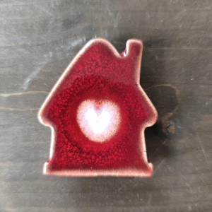 magnes ceramiczny - domek