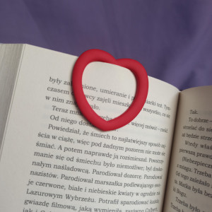 Zakładka do książki serce