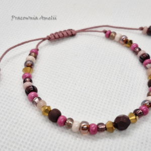 bransoletka sznurkowa india style